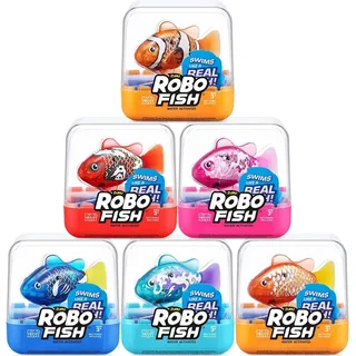 Zuru Germany GmbH Robo Alive Wasseraktivierter Schwimmfisch Blau