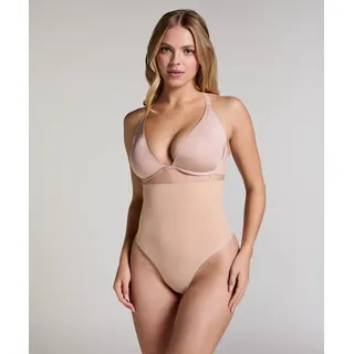 Hunkemöller String Seamless Enhancing High Waisted Thong beige L