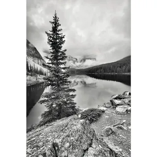 BREUER Duschrückwand Foto Bergsee 255 x 150 cm 9480565000204