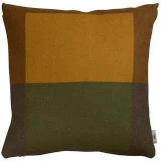 Røros Tweed - Syndin Kissen, 50 x 50 cm, dunkelgrün 'moorland'