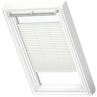 Velux Dachfensterplissee FHL SK08 1016SWL  (Farbe: Weiß - 1016SWL, Farbe Schiene: Weiß, Manuell)