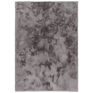 Fellteppich TENDER Moderner Kunstfellteppich, SCHÖNER WOHNEN-Kollektion, Rechteckig, Höhe: 26 mm, 80 x 150 cm in Grau grau
