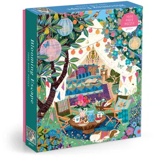 Abrams & Chronicle Books Victoria Ball Blooming Escape 1000 Teile