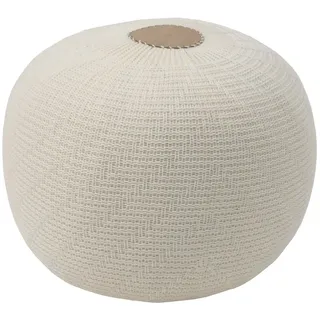 English Home Pouf ENGLISH HOME Pouf Hocker, Rund Sitzpouf, Sitzhocker, Sitzpuff, Fußhock
