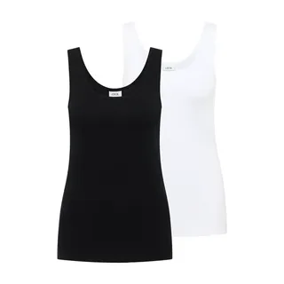 CECIL Basic Top mit Rundhals im 2er-Pack - Multicolour
