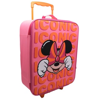Disney Minnie Mouse 46 CM Radtasche Tasche für Kinder Schule Freizeit Rolltasche pink