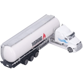 CaCaCook Öltanker-LKW-Modell, Hohe Simulation, Interaktives, Realistisches Legierungs-Tankwagen-Anhänger-Spielzeug für und Eltern