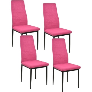 HTI-Living, Stühle, Stuhl Memphis Webstoff Pink