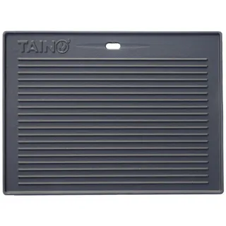 Taino Grillplatte, Schwarz, Metall, 31.5x1x41 cm, Grills & Outdoor-Küchen, Grillzubehör