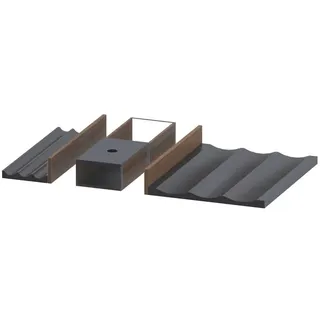 Duravit Einrichtungssystem Set 462x371x55mm, US Nussb mass., f WTU