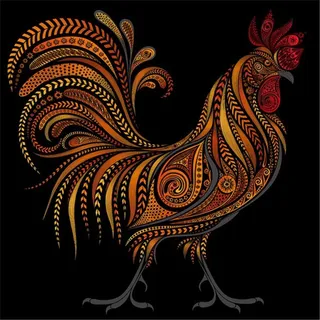 Puzzle 5000 Teile, Buntes Huhn Puzzle Erwachsene 5000 Teile, Impossible Puzzle, Puzzle Kinder Mädchen, Geschicklichkeitsspiel für die ganze Familie, Puzzle Erwachsene 5000 Teile-61.61x41.53 Zoll (156