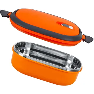 flammkraft Isolierte Edelstahl-lunchbox, 1-lagig, Orange