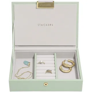 Stackers Schmuckboxen mini Salbeigrün