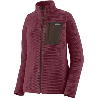 Patagonia Damen R1 Air Fleece-Jacke - M - Berry Fig