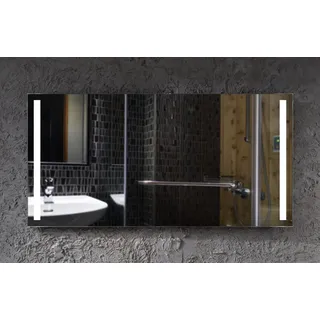 MySpiegel.de Badspiegel Forte Line 120 cm x 80 cm