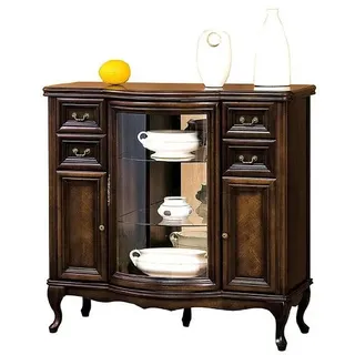 Klassische Kommode Vitrine Sideboard Kommoden Kommodenschrank Bar Schrank W-K3B