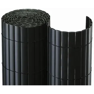 Noor Sichtschutzmatte PVC 2 x 3 m anthrazit
