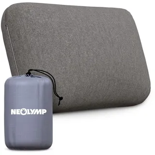 NEOLYMP Reisekissen Memory Foam 50 x 30 x 10 cm Grau