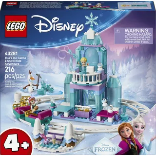 LEGO Disney Princess Elsas Schlittenfahrt um den Eispalast 43281