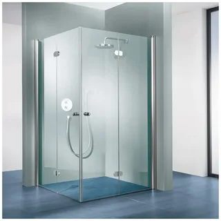 Steinkamp Living Eckeinstieg Drehfalttür 120 x 120 x 200 cm inkl. easypearl, Duschkabinen, HSTEEDFT028-41-200,