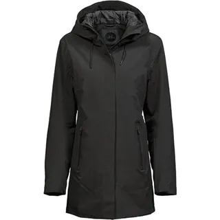Tee Jays Damen Parka Kurzmantel 9609 black XXL