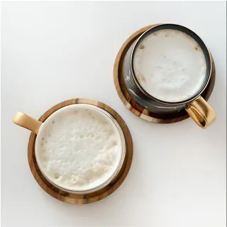 Intirilife Teetasse 0,2 l Schwarz 6 St.
