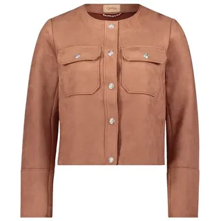 Cartoon Blusenblazer braun 38