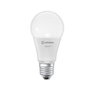 LEDVANCE LED-Lampe SMART+, Bluetooth, 9W, E27, 2700K, dimmbar, matt