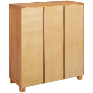 vidaXL Schrank mit Regal mit Tür 80 x 95 x 35 cm Braun