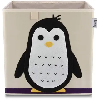 Lifeney Aufbewahrungsbox mit Pinguin Motiv 1-tlg. multicolor