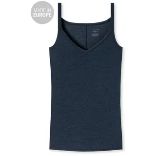 SCHIESSER Spaghettitop Nachtblau XL
