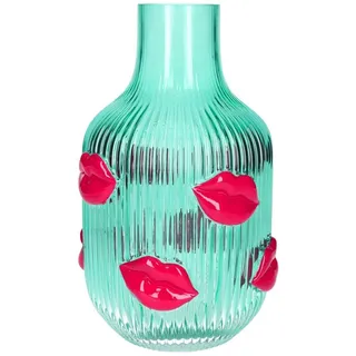 Giftcompany Giftcomany L'Amour Vase Lippen türkis 25cm