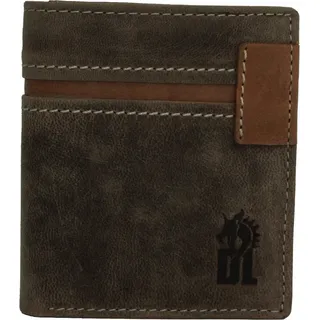 Drachenleder Herren Portemonnaie braun
