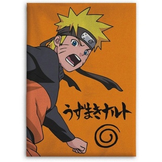 Kinderdecke Naruto Shippuden Kinder Fleecedecke, Naruto, leichte Kuscheldecke 100x140 cm bunt