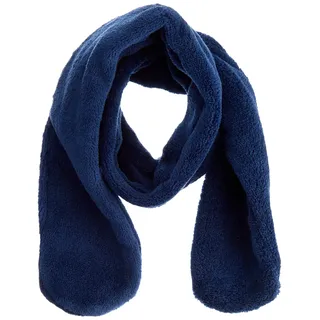Playshoes Unisex Kinder Fleece-Steckschal Winter-Schal, marine Kuschelfleece, one size - Einheitsgröße