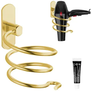 Fousenuk Haartrocknerhalter, Föhnhalter Haartrockner Halterung, Aluminium