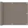 75 x 500 cm Taupe Oxford-Gewebe