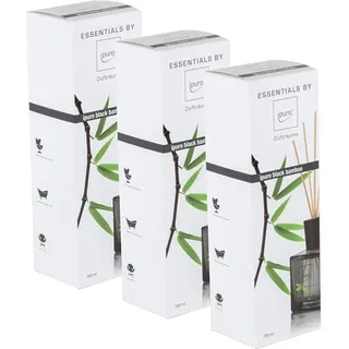 Essentials by Ipuro Black Bamboo 200ml Durfträume (3er Pack)