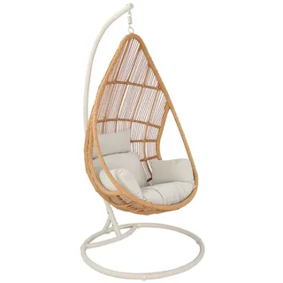 Hängesessel Mores Stahl Natur / Beige