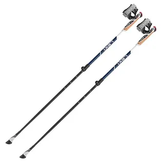 Leki Smart Supreme 100-130 cm dunkelblau-weiß