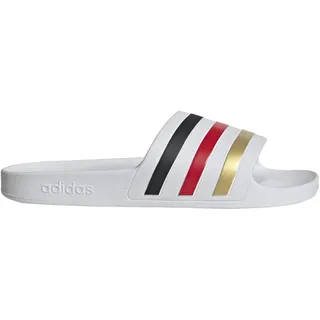 adidas Adilette Aqua Cloud White / Core Black / Gold Metallic 43
