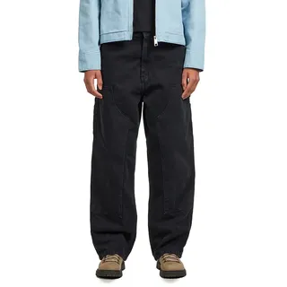 W' Brandon Double Knee Pant "Camano" Denim, 12 oz Damen BLACK STONE WASHED GIRLS S