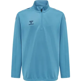 hummel Core XK 1/2-Zip Sweatshirt Kinder blue danube 128