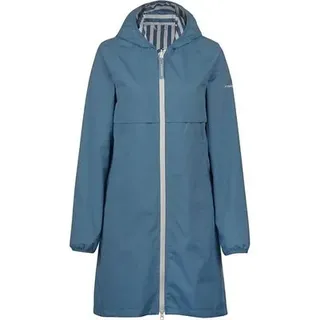 FINSIDE Finside Damen Mantel W VUONO, Größe 36 in Blau Blau
