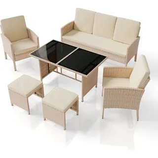 Juskys Turin Loungeset beige