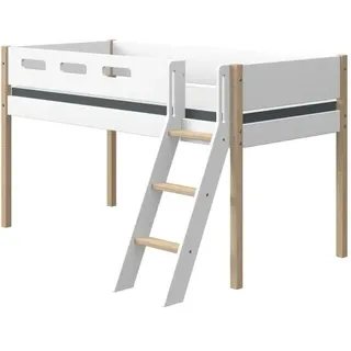 Flexa Spielbett Nor 90 x 200 cm Lack Weiß