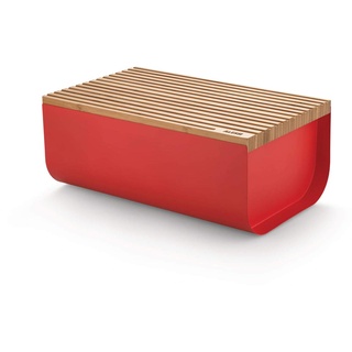 Alessi Brotkasten Mattina rot