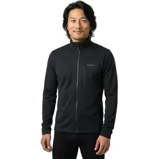 Haglöfs Rosson Mid Fleecejacke Schwarz L
