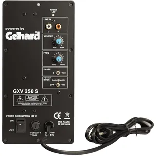 Gelhard GXV250 AKTIV SUBWOOFER MODUL - 250WATT MAX - 130WATT RMS