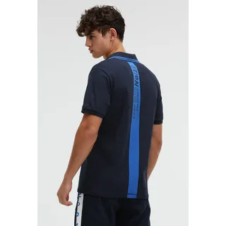 Camp David Poloshirt blau M